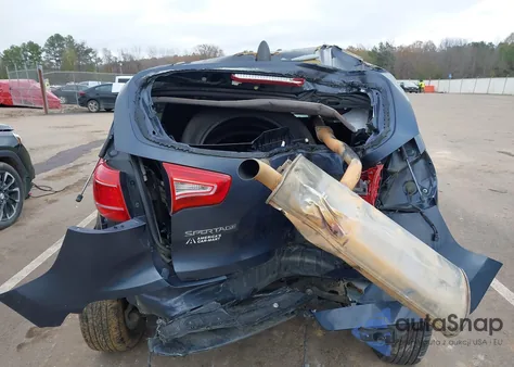 2012 Kia Sportage Lx from USA, damaged, VIN KNDPB3A20C7199928